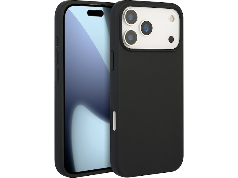 iiglo iPhone 17 Pro Max Magnetic Silikone cover (sort) Mobilcover