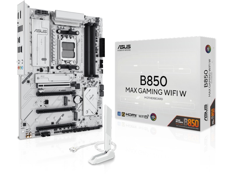 ASUS B850 MAX GAMING WIFI D5 Bundkort AMD Socket