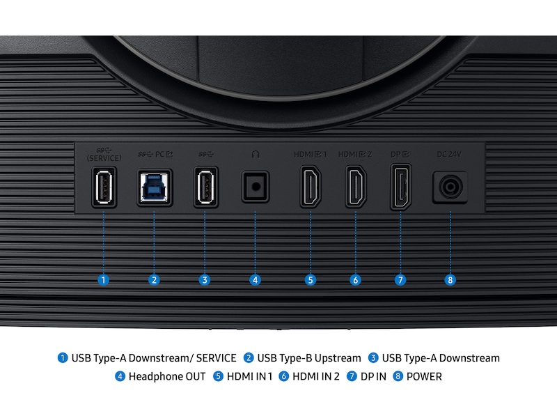 Samsung 40" curved gamingskærm Odyssey G7 S40FG75 Gamingskærme