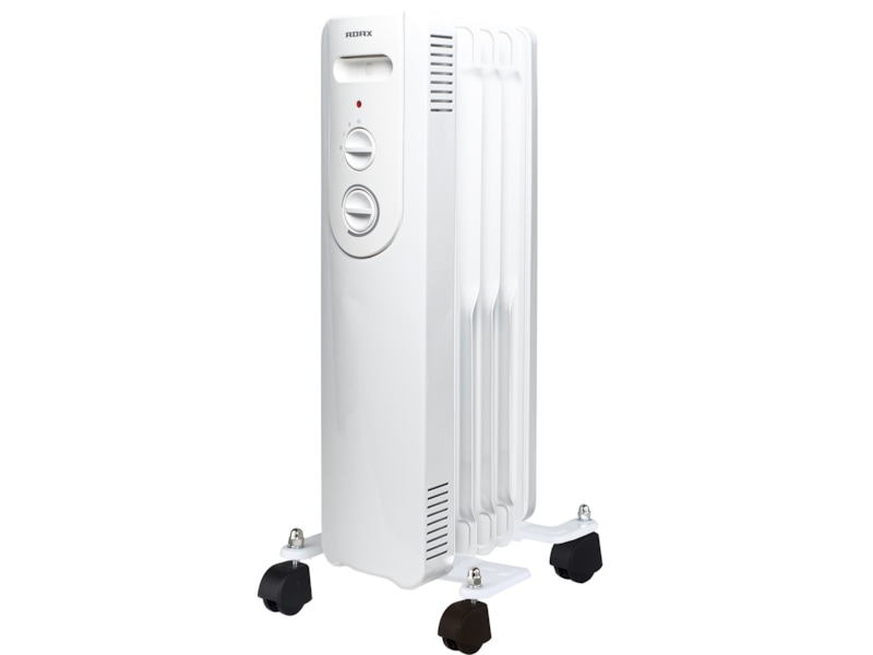 Adax Basic Nova 1000W olievarmer (hvid) Radiatorer