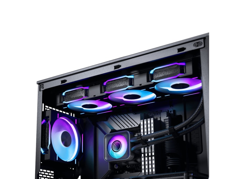 Phanteks Glacier One 360D30 X2 DRGB AIO Køler (sort) CPU - Vandkøling