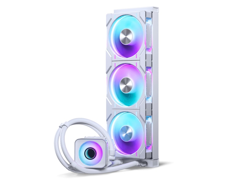 Phanteks Glacier One 360D30 X2 DRGB AIO Køler (hvidt) CPU - Vandkøling