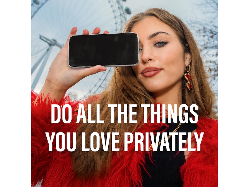 PanzerGlass iPhone 17 / 16 Pro 2-Way Privacy Skærmbeskytter Skærmbeskyttelse mobiltelefon