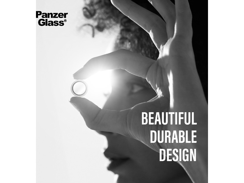 PanzerGlass iPhone Air Hoops Linsebeskytter (glitter silver) Skærmbeskyttelse mobiltelefon