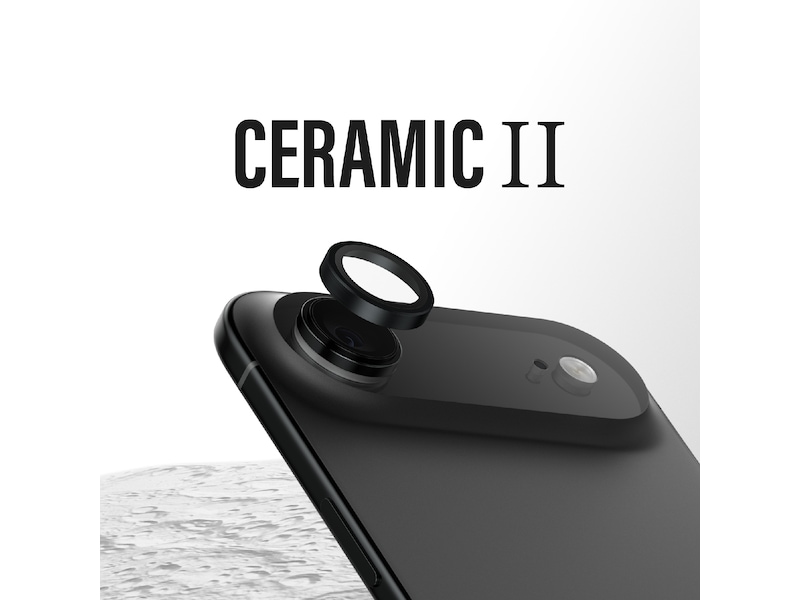 PanzerGlass iPhone Air Hoops Ceramic II Linsebeskytter Skærmbeskyttelse mobiltelefon