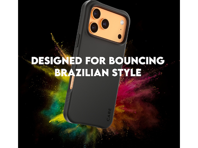 PanzerGlass CARE iPhone 17 Pro Max Samba Hardcase cover (sort) Mobilcover