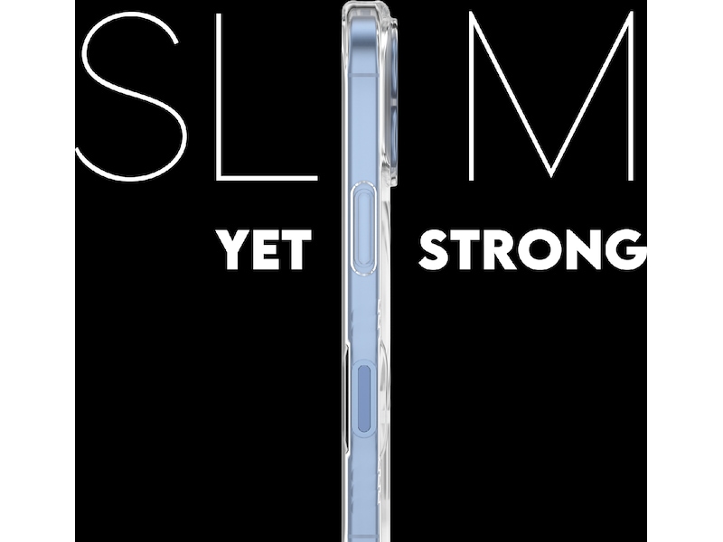 PanzerGlass CARE iPhone 17 Samba Hardcase cover (gennemsigtig/hvid) Mobilcover