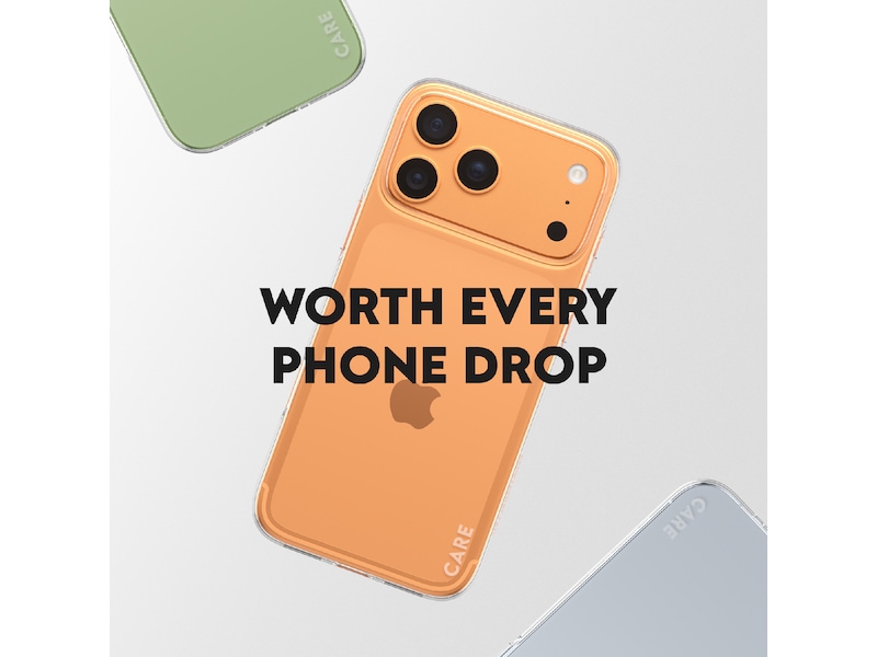 PanzerGlass CARE iPhone 17 Pro Max Fashion Silikone cover (gennemsigtig) Mobilcover