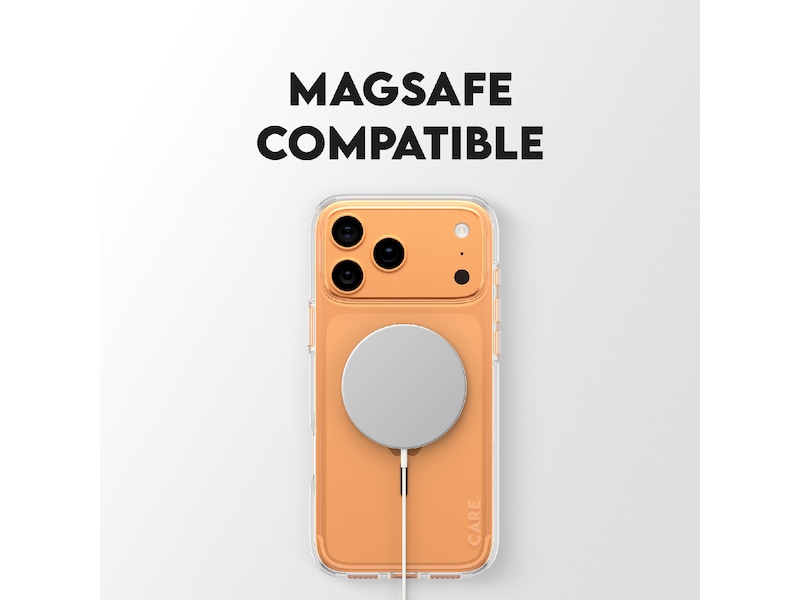 PanzerGlass CARE iPhone 17 Pro Max Urban Explorer cover (gennemsigtig/sort) Mobilcover