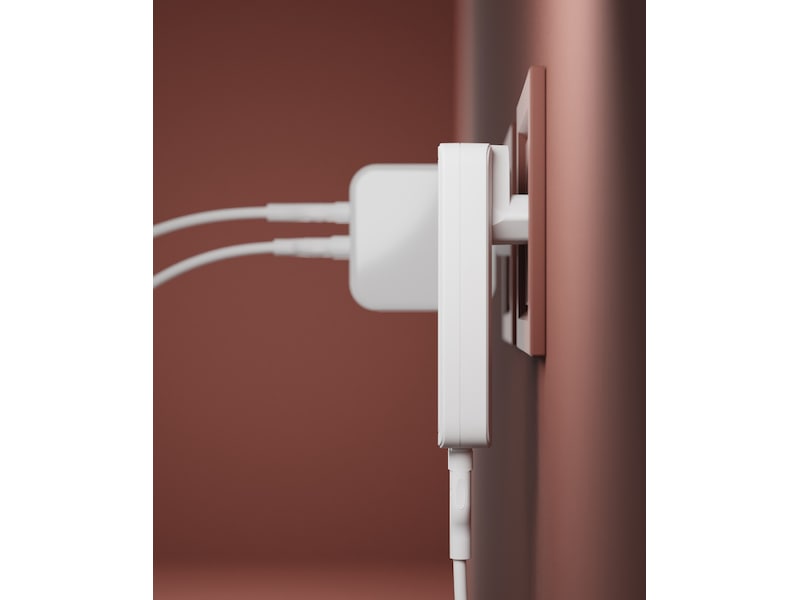 dbramante1928 re-charge Pro EU/US Slim Vægoplader (hvid) Mobilopladere