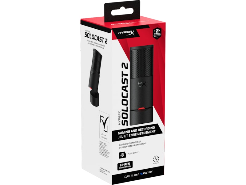 HyperX Solocast 2 USB-mikrofon Mikrofon