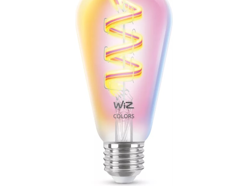 WiZ Clear 40W ST64 E27 RGB-pære LED-pærer & elpærer