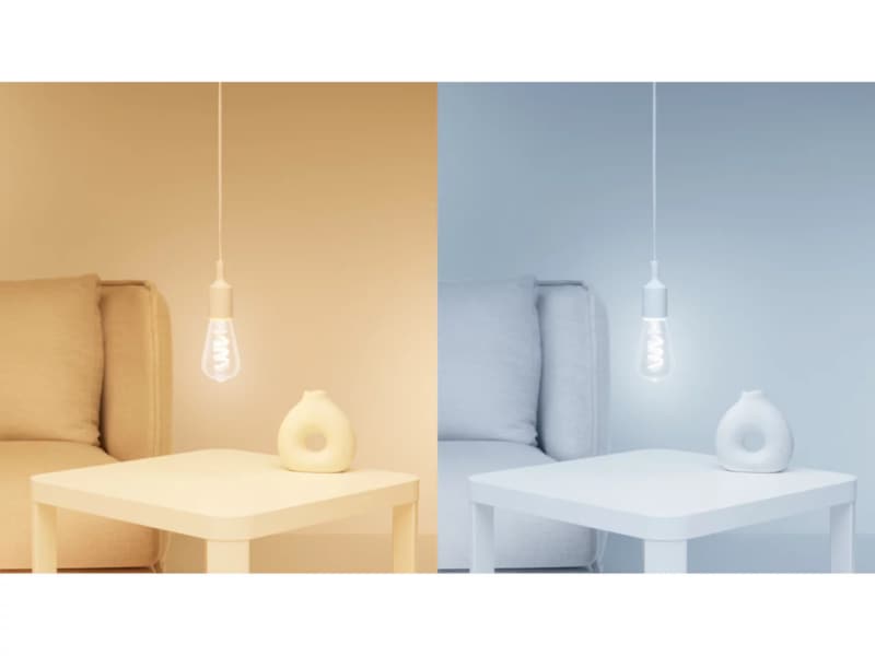 WiZ Clear 40W ST64 E27 RGB-pære LED-pærer & elpærer