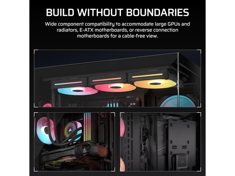 Corsair 3500X LXR LINK Mid Tower (sort) Midi Tower