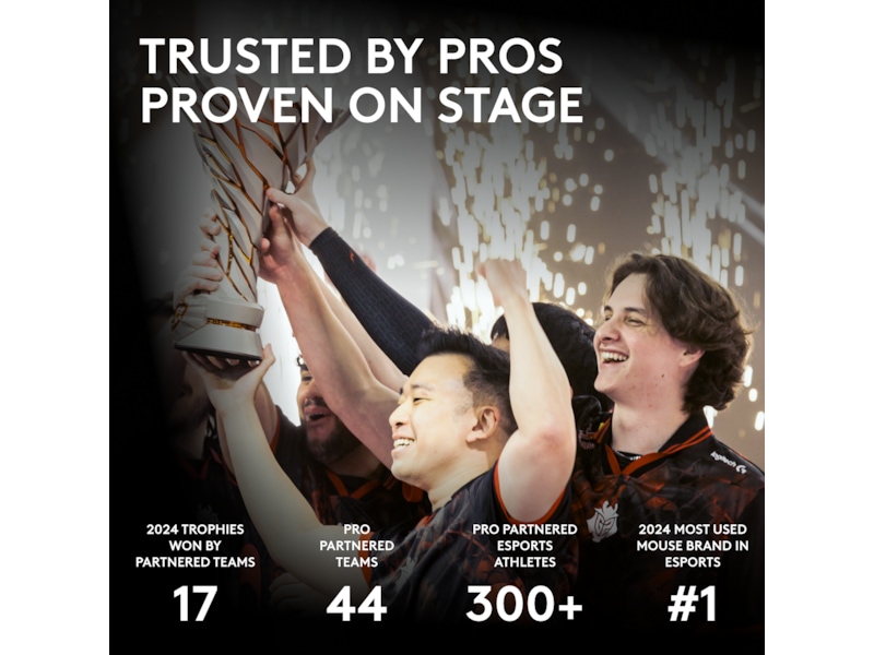 Logitech Pro X Superlight 2c trådløs gamingmus (hvid) Gamingmus