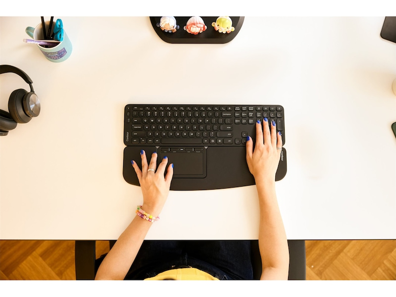 Contour Balance Full-Size Trådløst Tastatur Ergonomiske