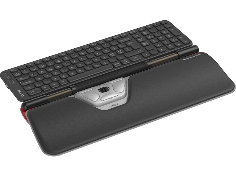 Contour Balance Mid-Size Rollermouse Red Combo Trådløs Ergonomiske