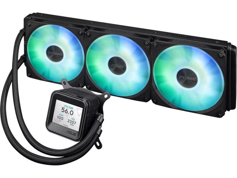Asus Prime LC 360 ARGB LCD Køler (sort) CPU - Vandkøling