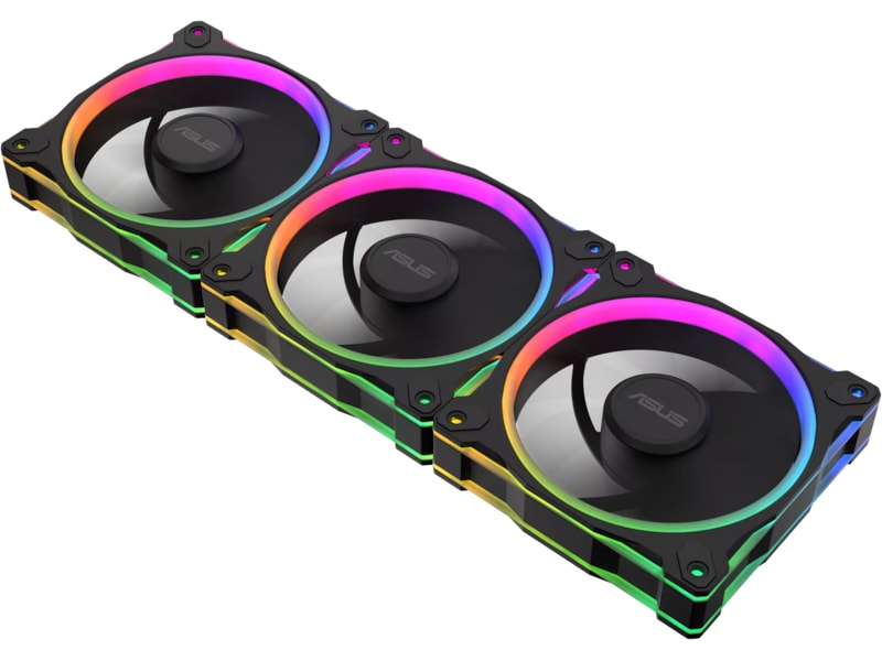 Asus Prime MR120 ARGB Reverse Ventilator 3pk (sort) Blæsere