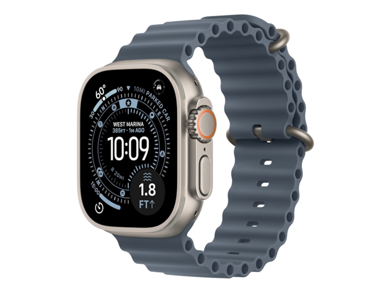 Apple Watch Ultra 3 49mm GPS + LTE Titan (naturlig) Smartwatches