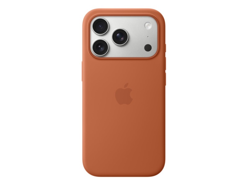 Apple iPhone 17 Pro Silikonecover (terrakotta) Mobilcover