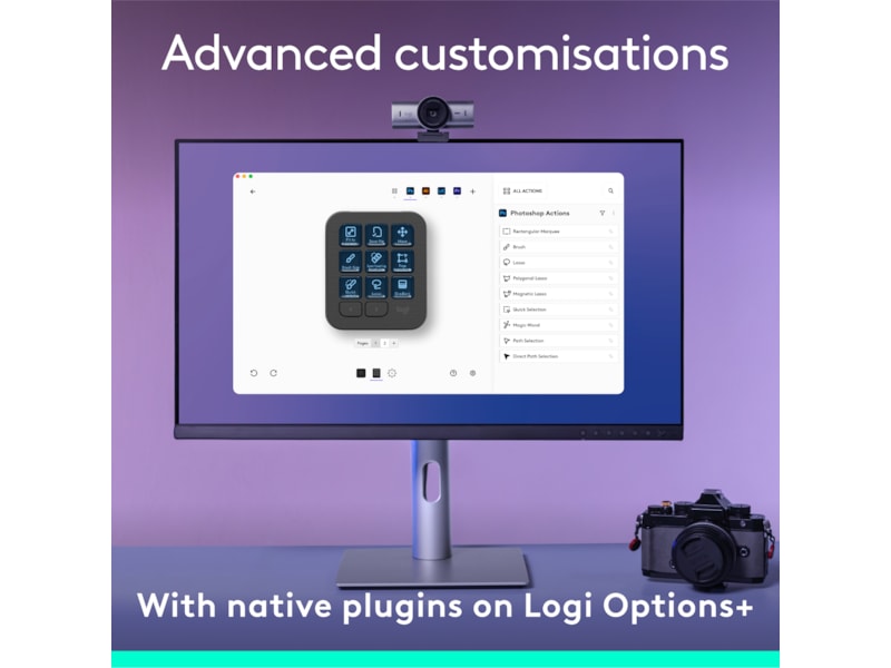 Logitech MX Creative Console (sort) Keyboards