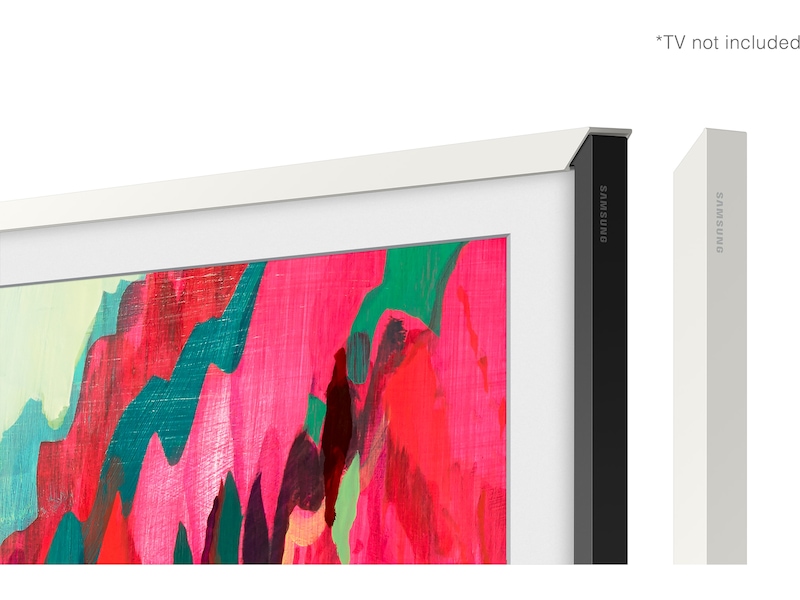 Samsung 75" ramme til The Frame og The Frame Pro (2021-2025, Hvid) TV-rammer & tilbehør