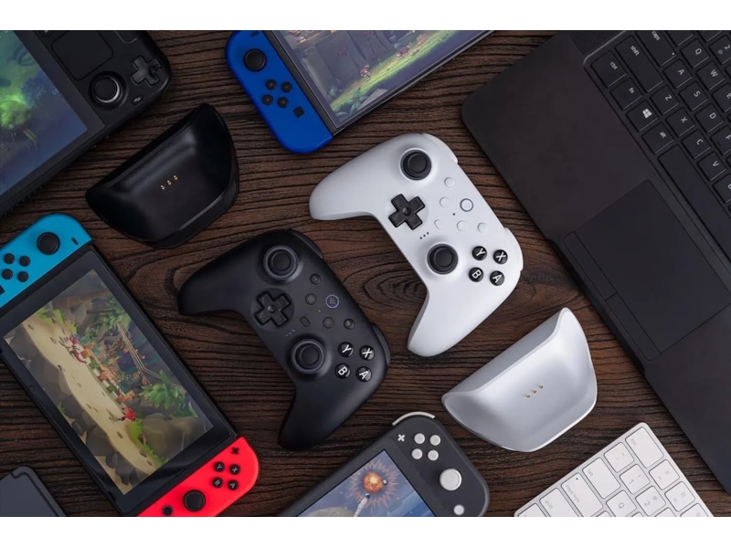 8BitDo Ultimate 2 trådløs Bluetooth Controller (sort) Gamepad