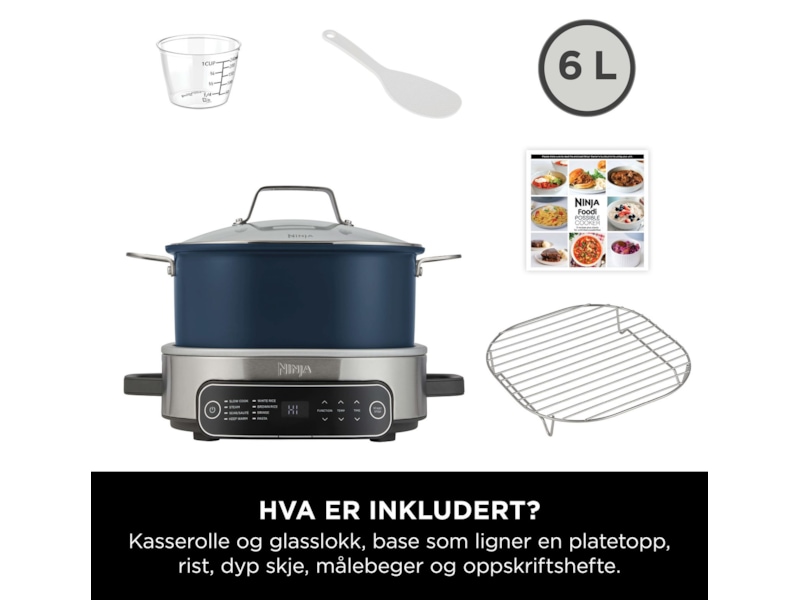 Ninja Foodi PossibleCooker 8-i-1 Andet køkkenudstyr