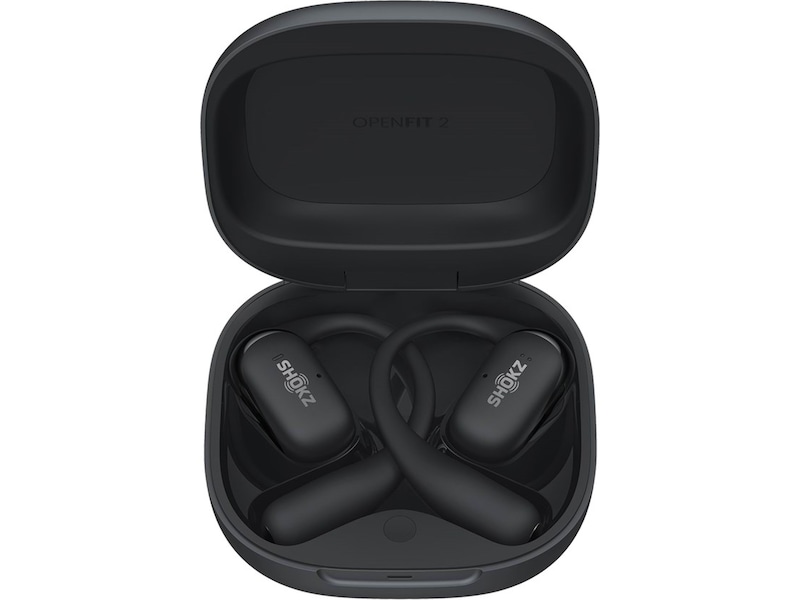 SHOKZ OpenFit 2 åbne Høretelefoner (sort) In-ear høretelefoner