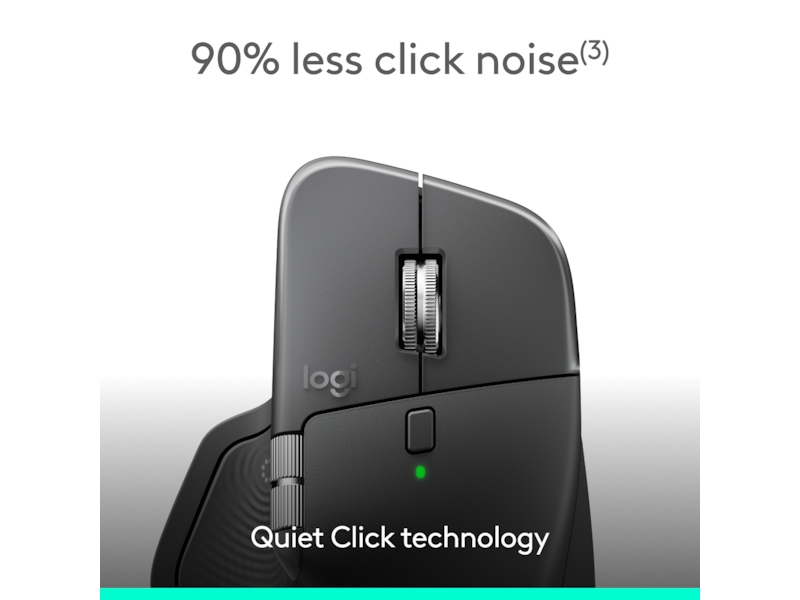 Logitech MX Master 4 for Business Trådløs Ergonomisk mus (grafitgrå) Mus
