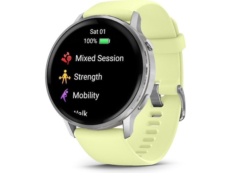 Garmin Venu 4 45mm GPS (silver/citron) Smartwatches