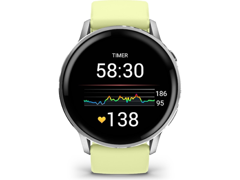 Garmin Venu 4 45mm GPS (silver/citron) Smartwatches