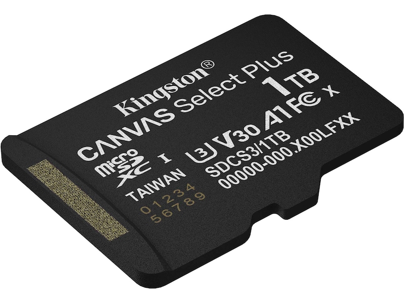 Kingston microSDXC Canvas Select Plus 1TB Flash-hukommelse