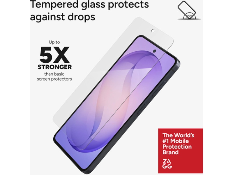 Zagg InvisibleShield Glass Elite Galaxy S26 Skærmbeskyttelse mobiltelefon