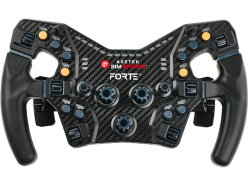 Asetek Forte Formula Steering Wheel Rat og pedaler