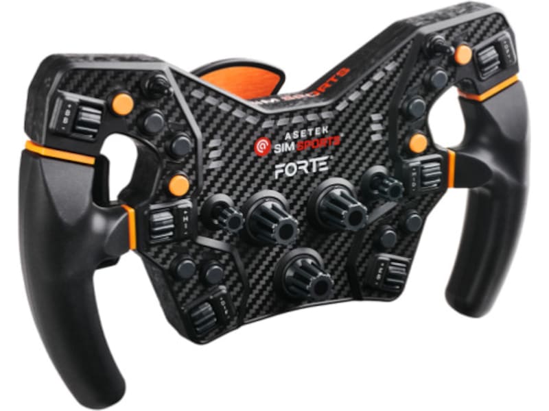 Asetek Forte Formula Steering Wheel Rat og pedaler
