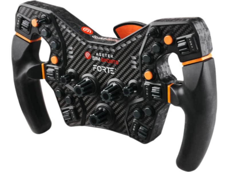 Asetek Forte Formula Steering Wheel Rat og pedaler