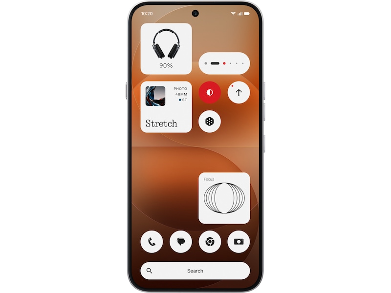 Nothing Phone (4a) Pro 256GB (silver) Mobiltelefoner