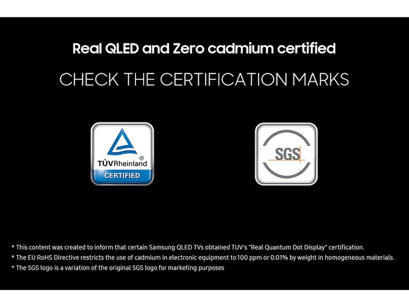 Samsung 98" Q7F QLED Q7F 4K Smart TV (2025) Over 80 tommer TV