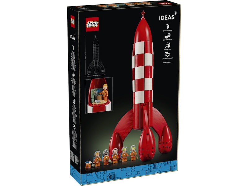 LEGO Ideas Tintin måneraket 21367 LEGO