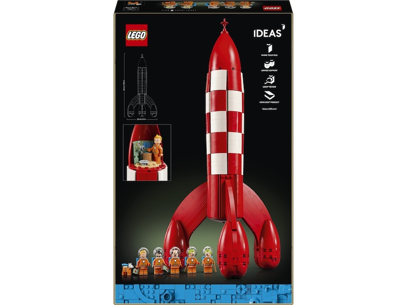 LEGO Ideas Tintin måneraket 21367 LEGO