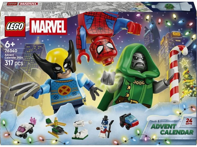 LEGO Super Heroes Julekalender 2026 76340 LEGO