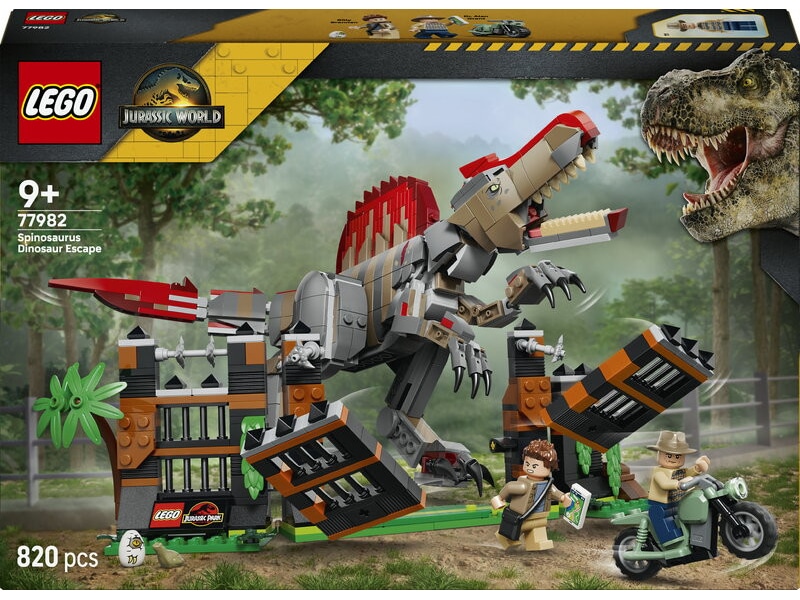 LEGO Jurassic World Dinosaurflugt med spinosaurus 77982 LEGO