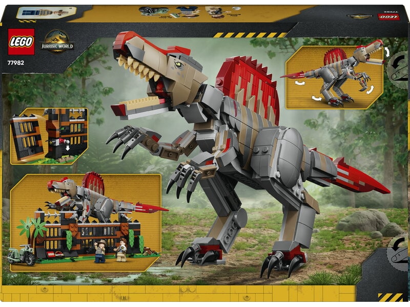 LEGO Jurassic World Dinosaurflugt med spinosaurus 77982 LEGO