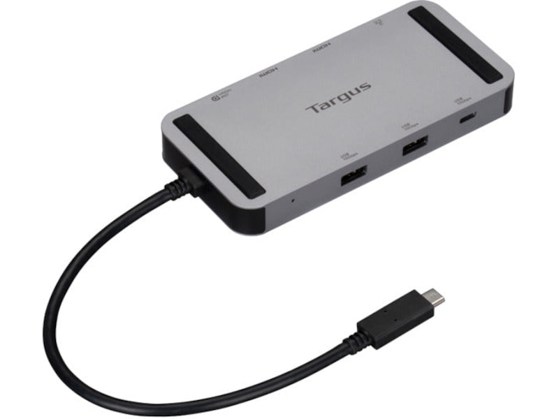 Targus USB4 140W Dual Video Mobile Dock (Silver) Dockingstation og USB-hub