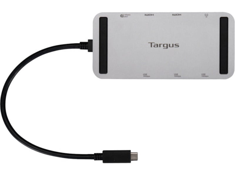 Targus USB4 140W Dual Video Mobile Dock (Silver) Dockingstation og USB-hub