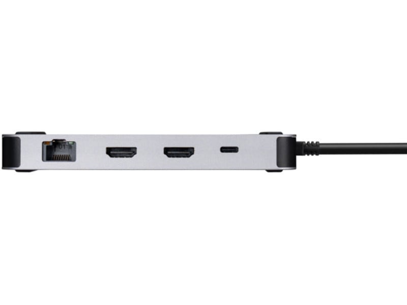 Targus USB4 140W Dual Video Mobile Dock (Silver) Dockingstation og USB-hub