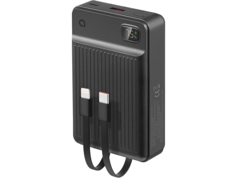 Andersson 20.000mAh Powerbank m/ integrerede kabler 2pk Powerbank