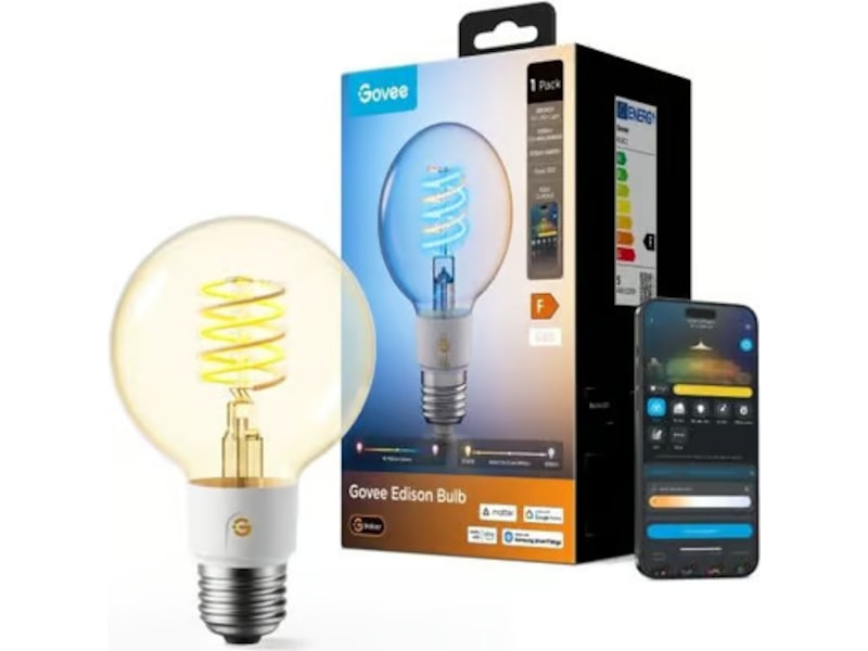 Govee E27 Smart Edison G80 Pære 500lm LED-pærer & elpærer